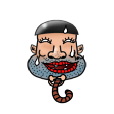 Worm  Man sticker #6208041