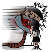 Worm  Man sticker #6208046