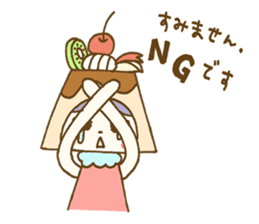 Pudding a la mode -chan (Polite word) sticker #6208731