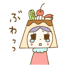 Pudding a la mode -chan (Polite word) sticker #6208739