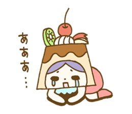 Pudding a la mode -chan (Polite word) sticker #6208752