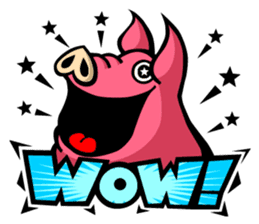 PIGGIE the Pinky Pig sticker #6209032