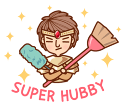 Crazy Hubby sticker #6209364