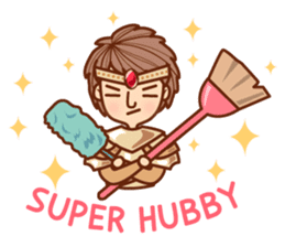 Crazy Hubby sticker #6209364