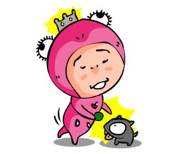 Ying Pink and Boy friend (Chay Kob) sticker #6209494