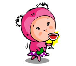 Ying Pink and Boy friend (Chay Kob) sticker #6209503