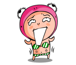 Ying Pink and Boy friend (Chay Kob) sticker #6209510