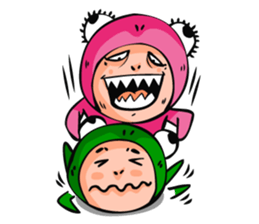 Ying Pink and Boy friend (Chay Kob) sticker #6209515