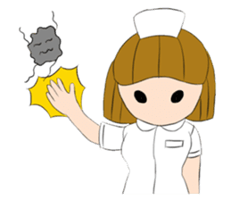 Sick & Curer (Nurse, Patient & Doctor) sticker #6209628