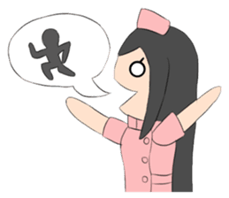 Sick & Curer (Nurse, Patient & Doctor) sticker #6209630