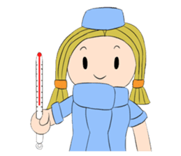 Sick & Curer (Nurse, Patient & Doctor) sticker #6209637