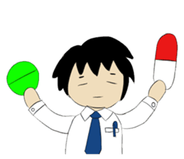 Sick & Curer (Nurse, Patient & Doctor) sticker #6209642