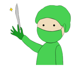 Sick & Curer (Nurse, Patient & Doctor) sticker #6209645