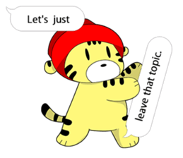 Tiger and Deer, balloons (ENG Ver.) sticker #6209784