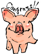 Enjoy!!Piggy!! sticker #6211451
