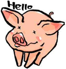 Enjoy!!Piggy!! sticker #6211460