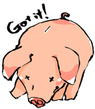 Enjoy!!Piggy!! sticker #6211470