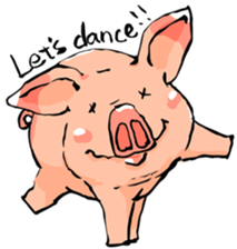 Enjoy!!Piggy!! sticker #6211472