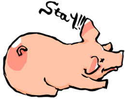 Enjoy!!Piggy!! sticker #6211479