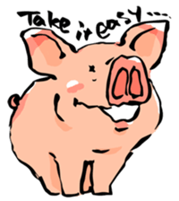 Enjoy!!Piggy!! sticker #6211480
