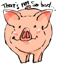Enjoy!!Piggy!! sticker #6211481