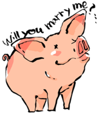 Enjoy!!Piggy!! sticker #6211486