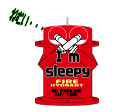 A Unique hydrant sticker #6211749