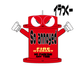 A Unique hydrant sticker #6211750