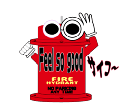 A Unique hydrant sticker #6211753