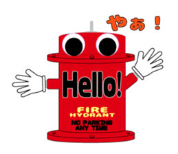 A Unique hydrant sticker #6211764