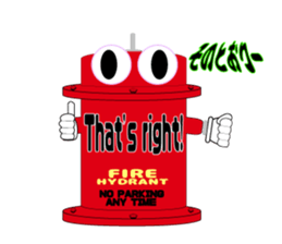 A Unique hydrant sticker #6211765