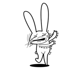 DEAR RABBIT GIRL sticker #6212168