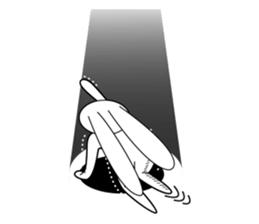 DEAR RABBIT GIRL sticker #6212173