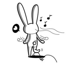 DEAR RABBIT GIRL sticker #6212184