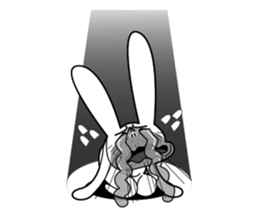 DEAR RABBIT GIRL sticker #6212194