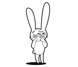 DEAR RABBIT GIRL sticker #6212200