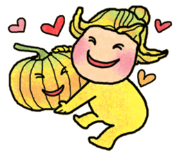 Hanako and Pumpkin chan sticker #6212209