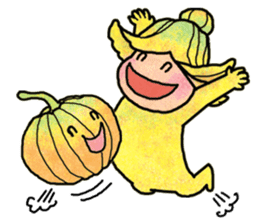 Hanako and Pumpkin chan sticker #6212210