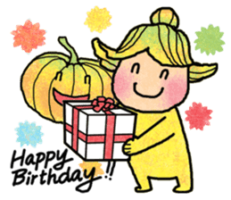 Hanako and Pumpkin chan sticker #6212215