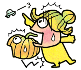 Hanako and Pumpkin chan sticker #6212216