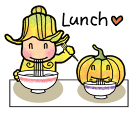 Hanako and Pumpkin chan sticker #6212218