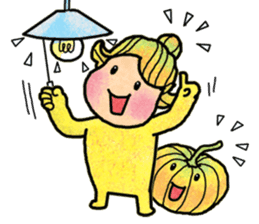 Hanako and Pumpkin chan sticker #6212225