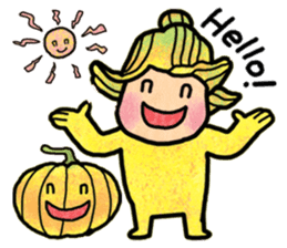 Hanako and Pumpkin chan sticker #6212227