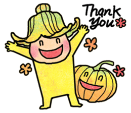Hanako and Pumpkin chan sticker #6212231