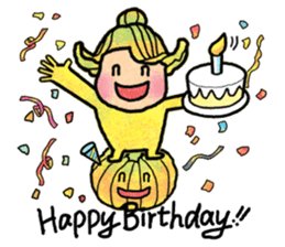 Hanako and Pumpkin chan sticker #6212237