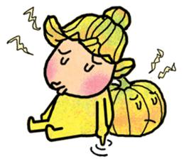 Hanako and Pumpkin chan sticker #6212239