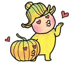 Hanako and Pumpkin chan sticker #6212241