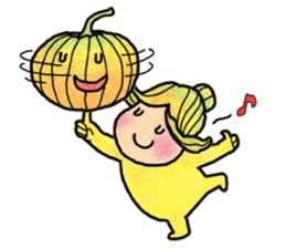 Hanako and Pumpkin chan sticker #6212242