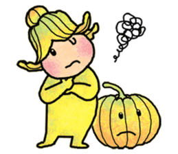 Hanako and Pumpkin chan sticker #6212243