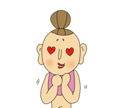 yin yoga teacher Haruyama sticker #6213037